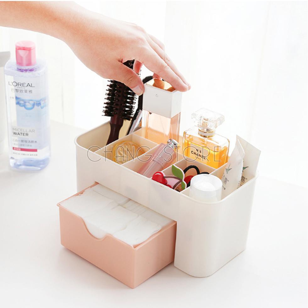 Kệ Mỹ Phẩm Mini Nhiều Ngăn Cho Bạn Nữ Đa Năng