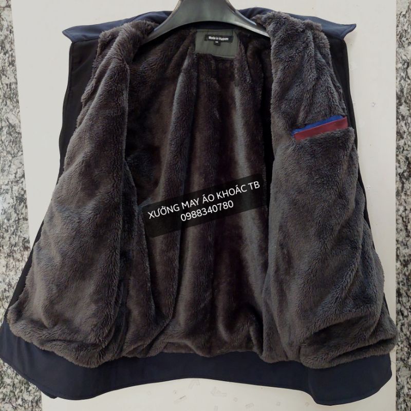 Áo khoác nam trung tuổi đại hàn lót lông cho người trung và cao tuổi siêu ấm áp
