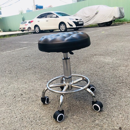 Ghế múi đôn hơi Spa, Ghế kỹ thuật viên phun xăm, Ghế nâng hạ có tựa dùng trong Spa, TMV