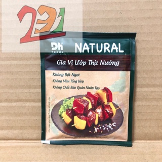 Túi Bột Gia Vị Ướp Thịt Nướng Bbq DhFoods 10g