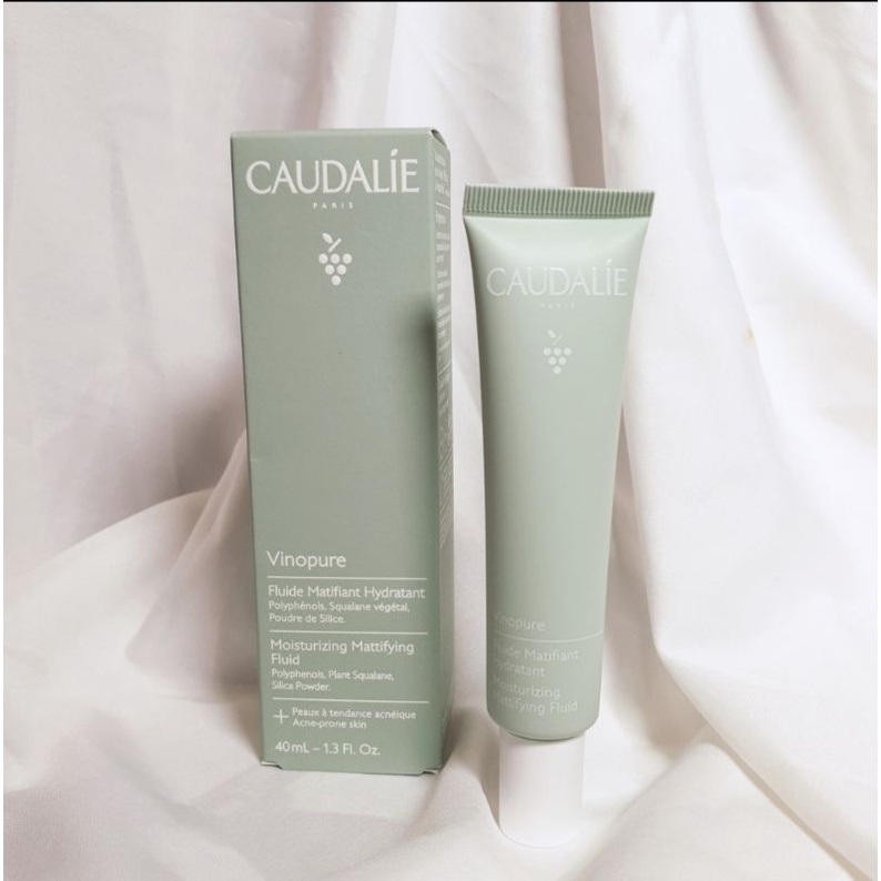 Kem Dưỡng Ẩm Caudalie Vinopure Moisturizing Mattifying Fluid 40ml