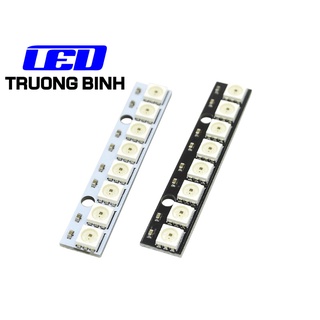 MODULE THANH 8 HẠT LED FULL MÀU ARGB WS2812B 5V 8BIT TƯƠNG THÍCH MẠCH ARDUINO