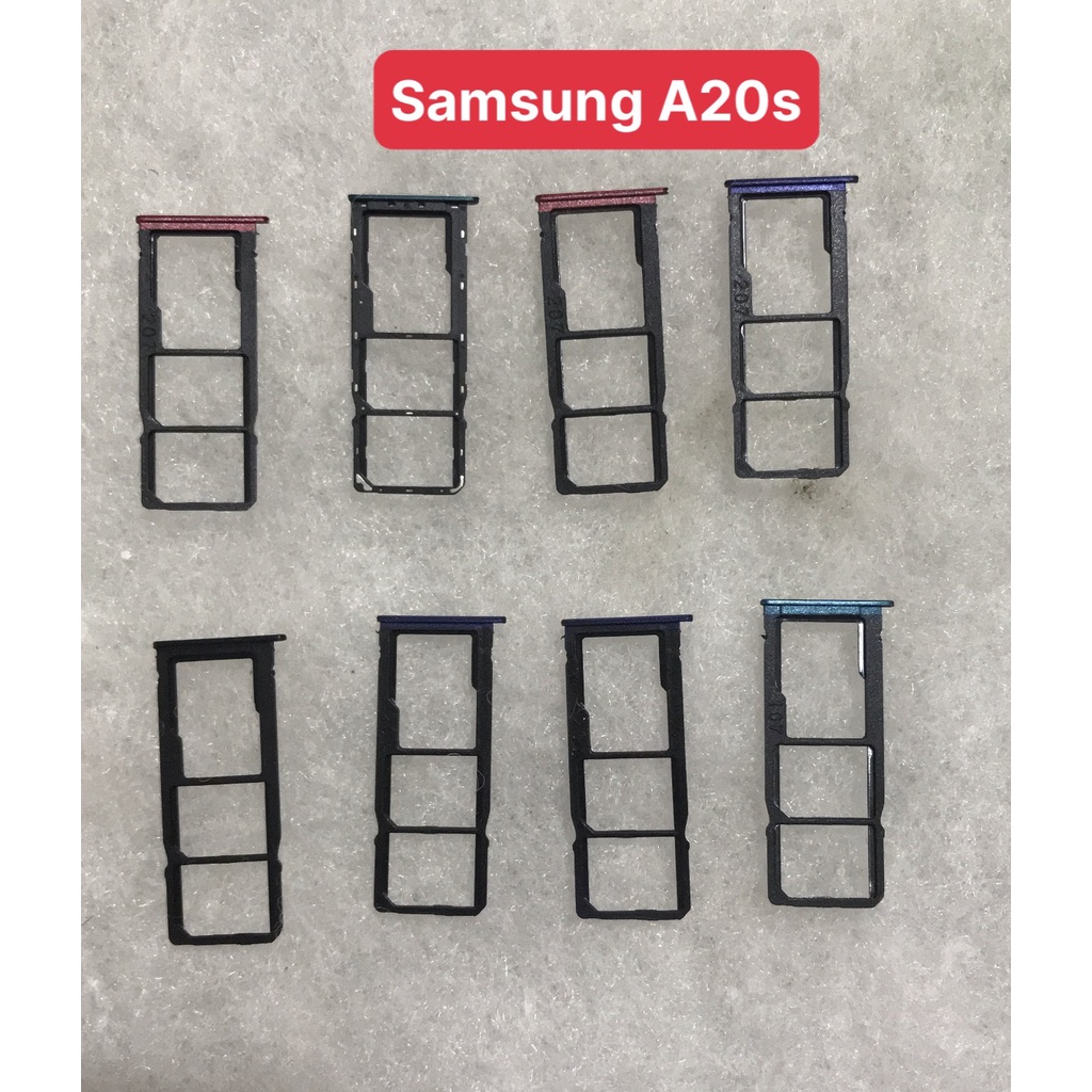 Khay sim samsung A20s - khay sim thay thế