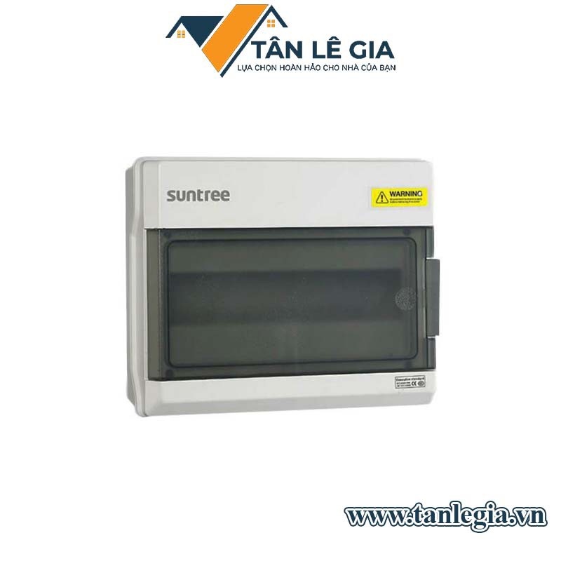 Suntree SHA tủ điện 8 đường. Tủ điện chống nước dùng cho nghành điện & năng lượng mặt trời 8-12-18-24 Module (đường)