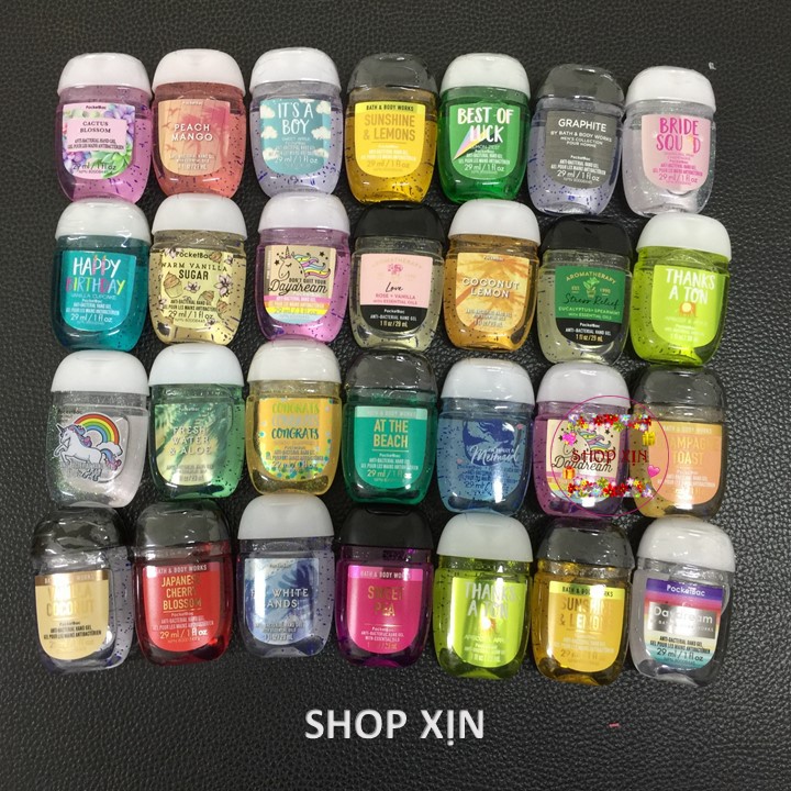 Gel Rửa Tay Khô BATH and BODY WORKS 29ml [Mùi Ngẫu Nhiên]