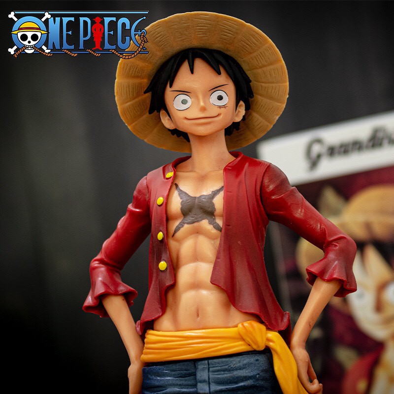 ẢNH THẬT] Mô hình Luffy Grandista ( 3 mặt) cực đẹp cao 27cm - Mô Hình Figure One Piece