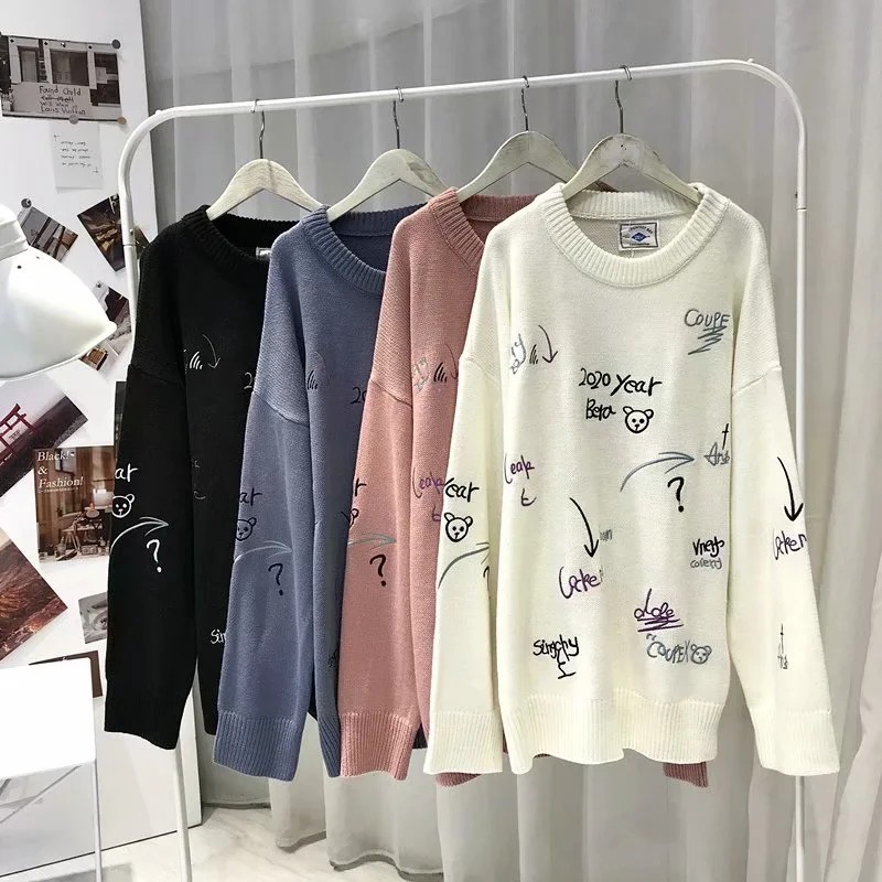Áo nỉ dài tay cổ tròn thời trang Hàn Quốc cho nam
