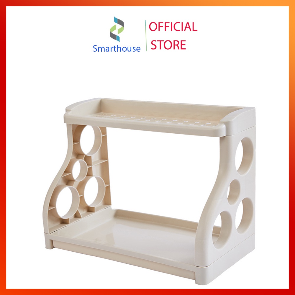 Kệ 4 lỗ để gia vị, để đồ đa năng cao cấp