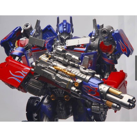 Mô hình Transformer LS-03 LS03 LS03F LS 03 F BMB người máy lắp ghép rô bốt ROBOT biến hình xe Optimus Prime Black Mamba
