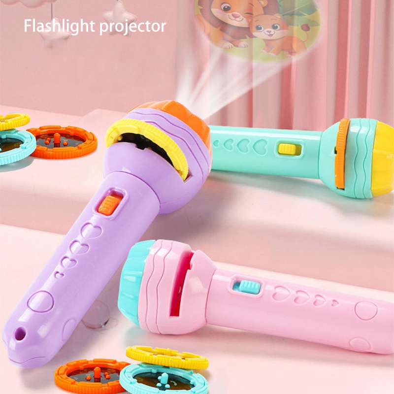 Đèn Chiếu Chiếu Màu Dạ Quang Giáo Dục Sớm Dành Cho Trẻ Em