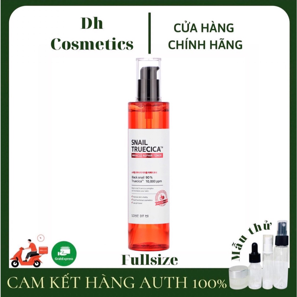 Nước hoa hồng Some by mi Snail Truecica Miracle Repair Toner 135ml