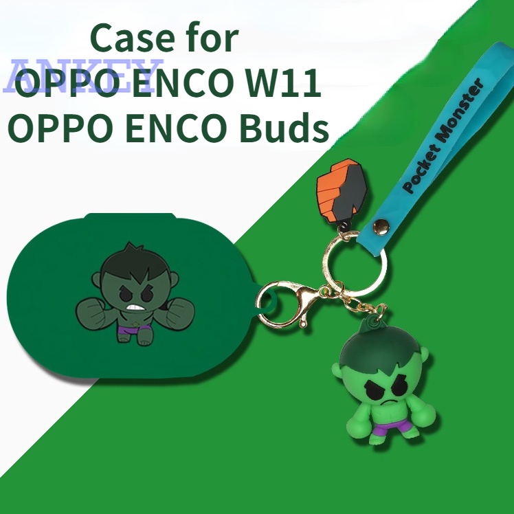 Oppo Enco Buds / W11 Vỏ bảo vệ hộp sạc tai nghe Bluetooth không dây