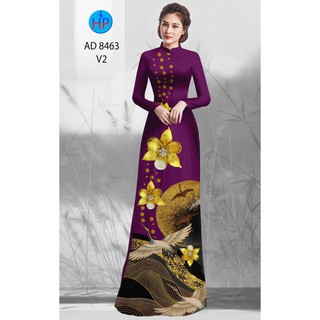 [HOT][HÀNG MỚI VỀ] Vải áo dài lạu in 3D họa tiết đẹp, hình thật