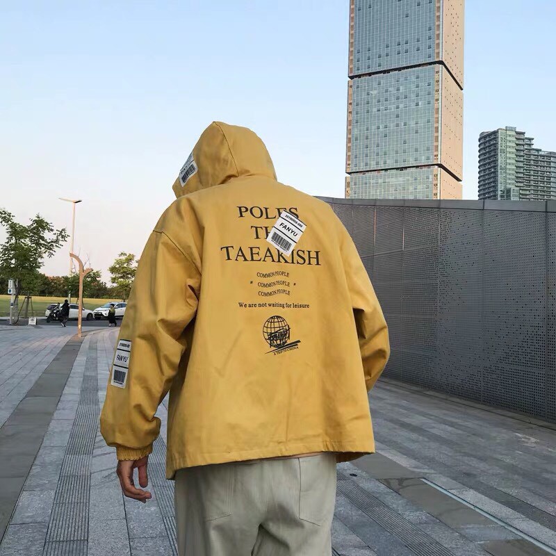 [Video+Ảnh Thật] Áo Khoác Kaki Unisex Form Rộng Túi Hộp Team, Nam Nữ Ulzzang AK63 Kho Sỉ TD | BigBuy360 - bigbuy360.vn