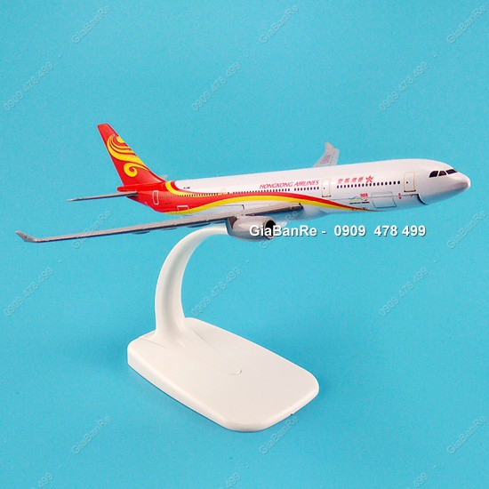 Mô Hình Kim Loại Máy Bay Hongkong Air – 16cm Kèm Đế - 8940