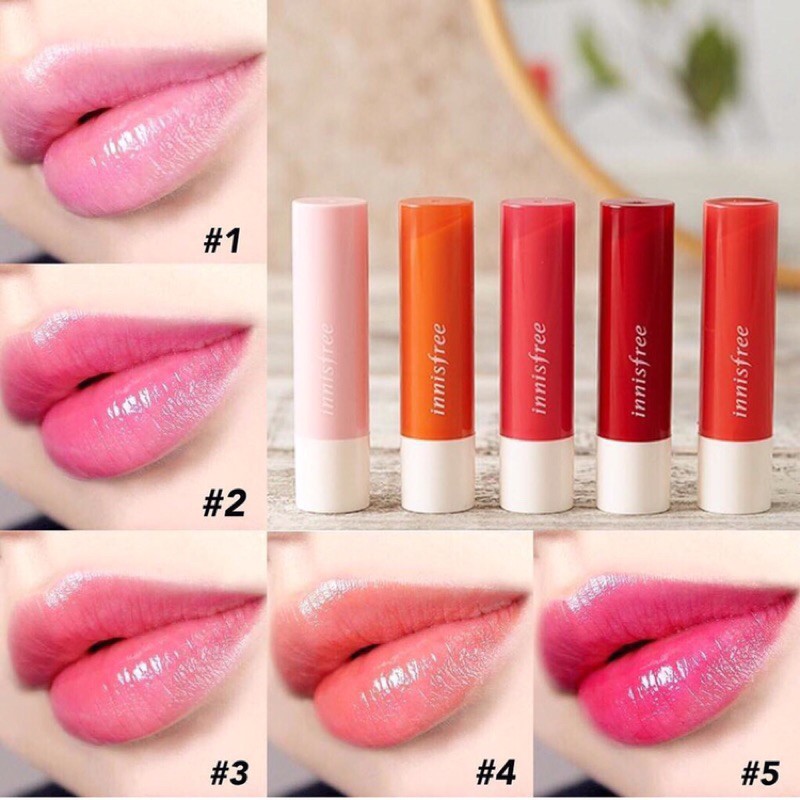 Son dưỡng có màu Innisfree Glow Tint Lip Balm