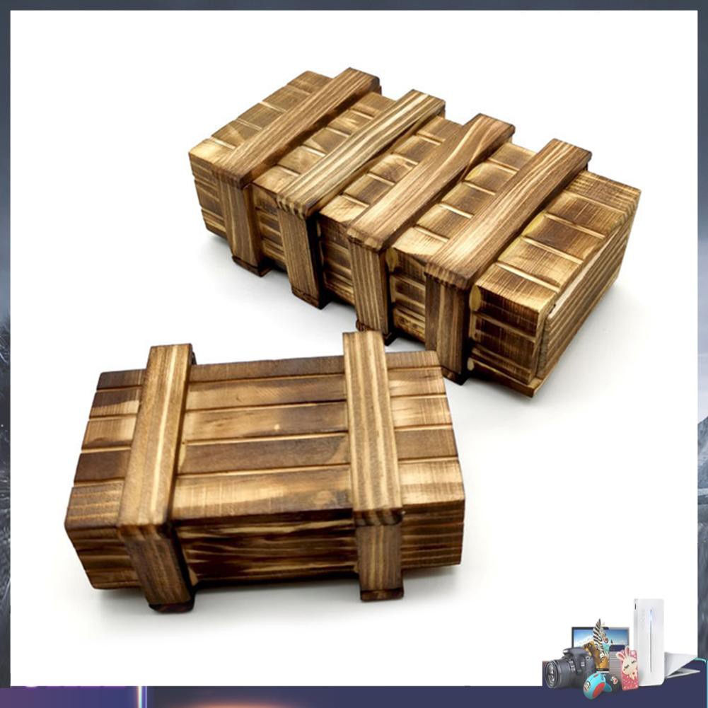 Đồ Chơi Mở Hộp Gỗ Kích Thích Trí Não Cho Bé