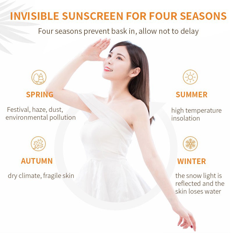 [Hàng mới về] Kem chống nắng MAYCREATE chống tia bức xạ mặt trời và UVA UVB bảo vệ và làm trắng da tuyệt đối | BigBuy360 - bigbuy360.vn