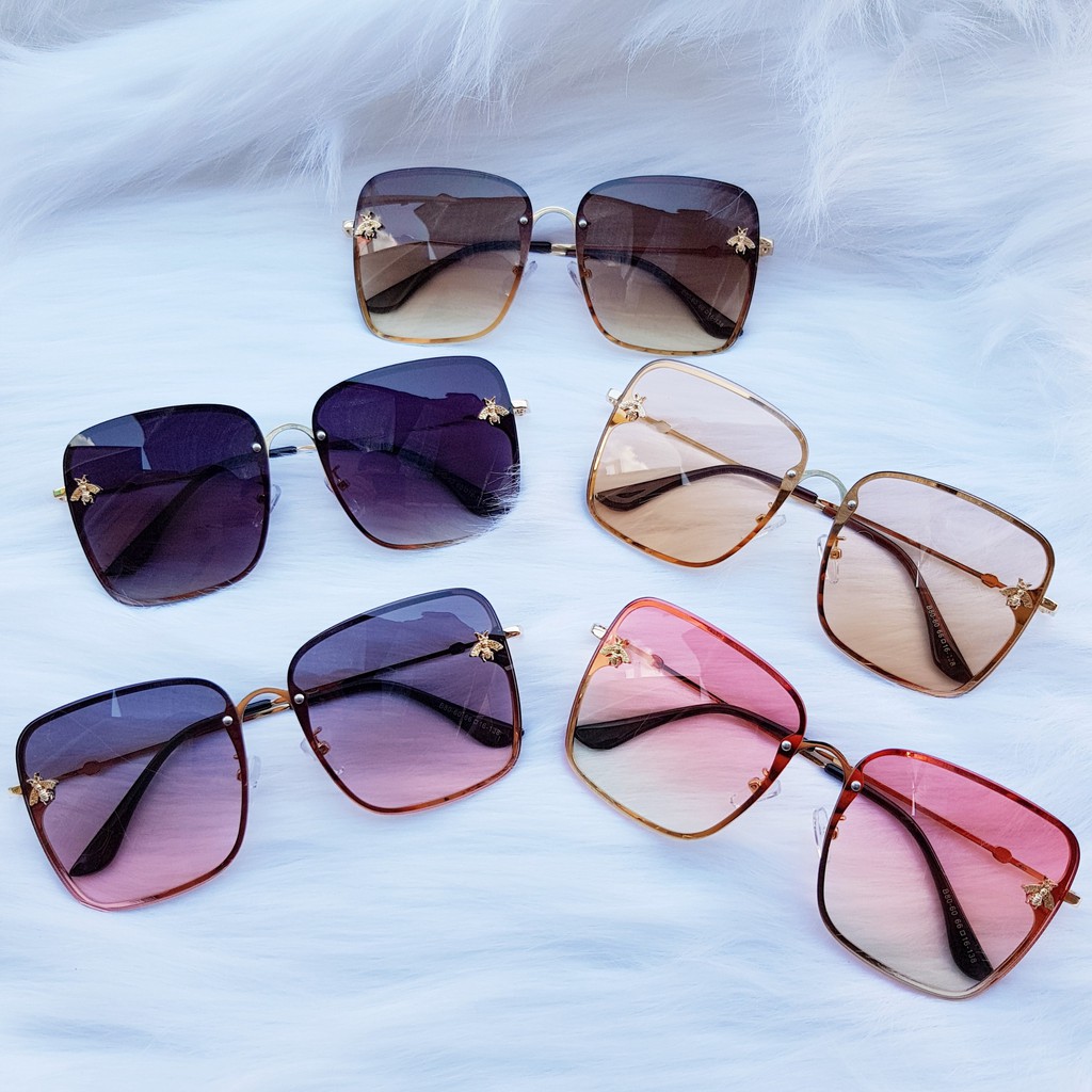 Kính mát nữ đính ong bee thời trang Hàn Quốc cực sành điệu💗freeship💗AH271 | BigBuy360 - bigbuy360.vn