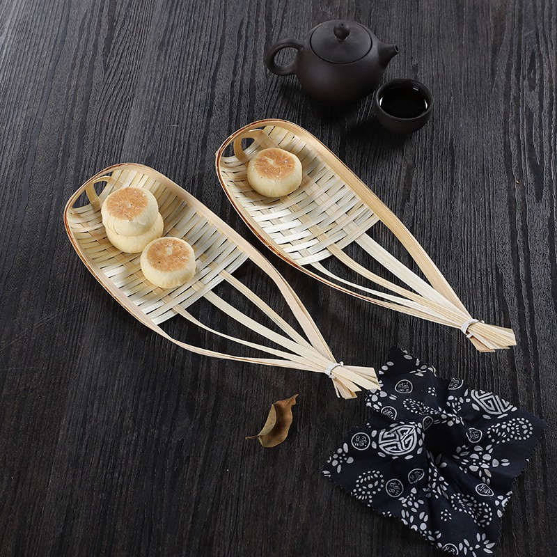 🌱Cửa hàng tre🌱Rổ tre đựng trái cây Mini xinh xắn theo phong cách Việt Nam