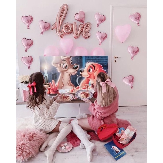 Bong Bóng Nhôm Chữ Love Trang Trí Sinh Nhật - Yori Party