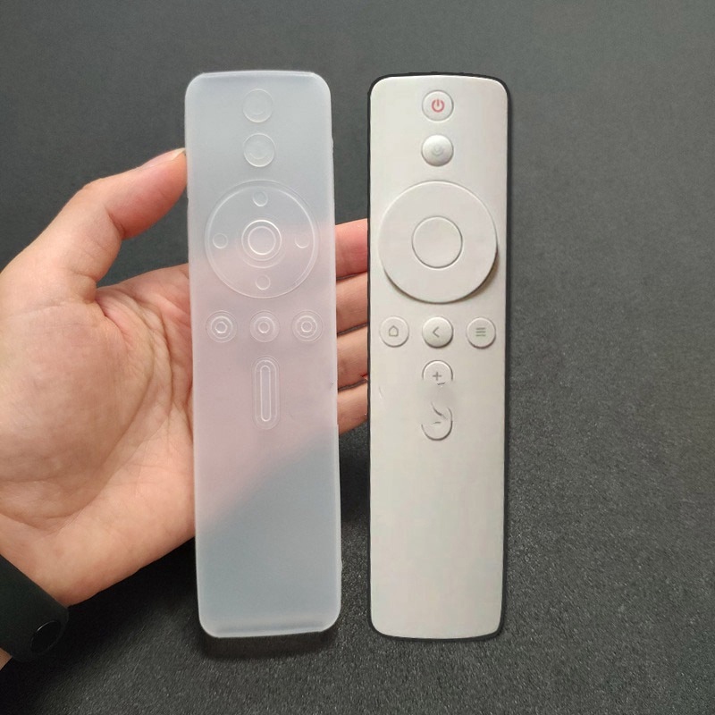 Vỏ Bọc Điều Khiển Từ Xa Bằng Silicon Mềm Trong Suốt Cho Xiaomi TV 4A