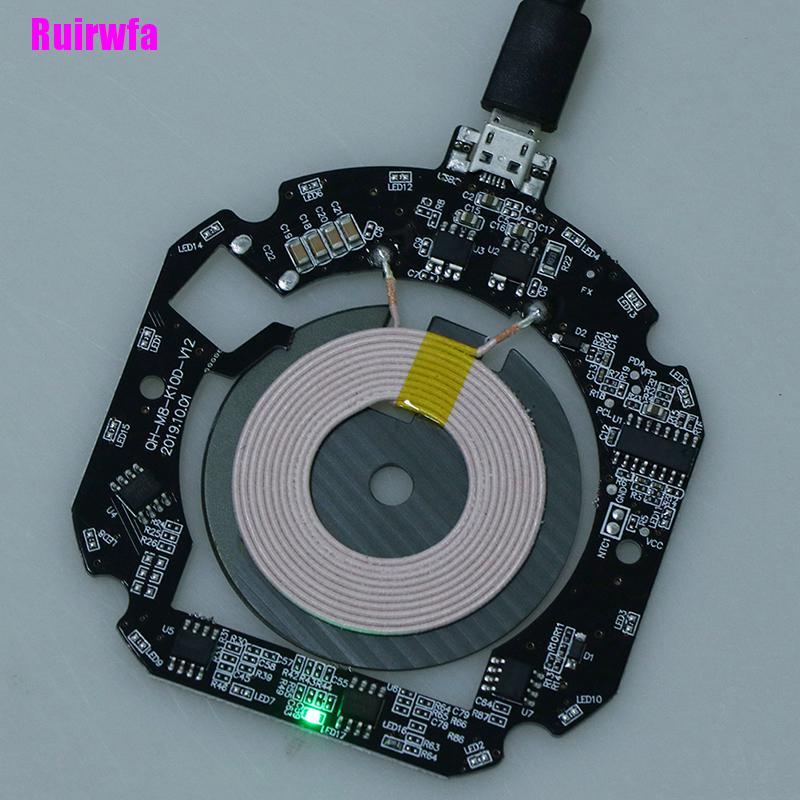 Đế Sạc Nhanh Không Dây QI 10w / 15W