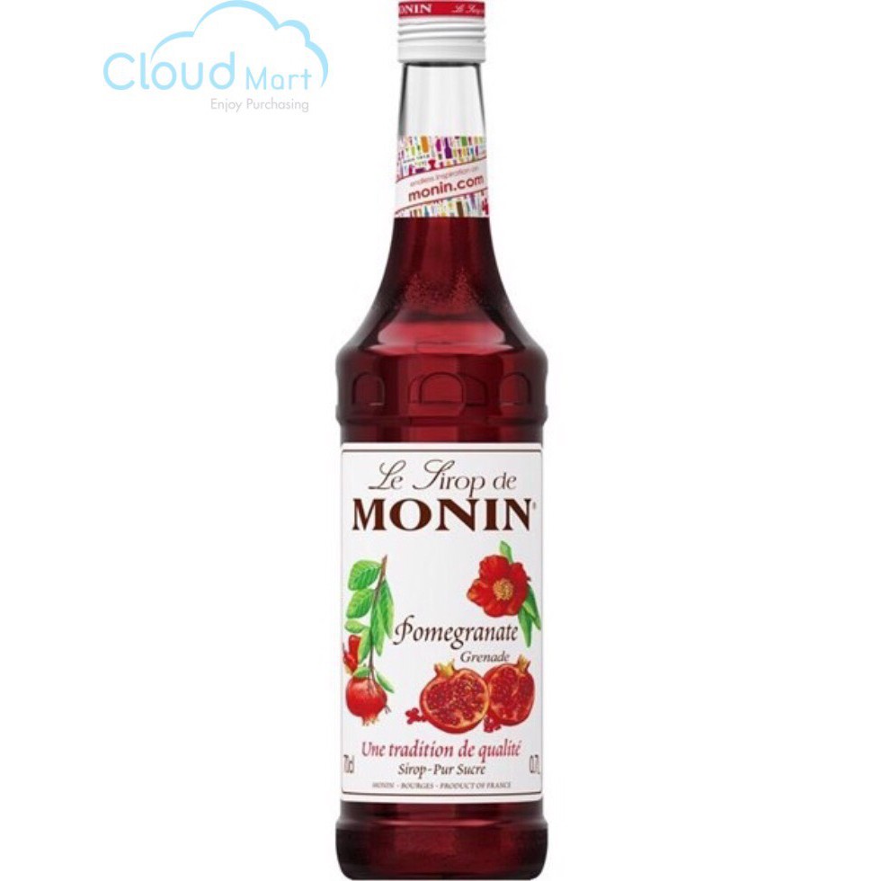 Syrup Monin Pomegranate (Lựu Quả) 700ml- CLOUDMART