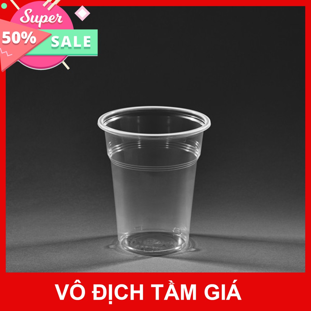 50 ly nhựa đựng trà sữa 360ml loại dành cho máy dập màng - không kèm nắp
