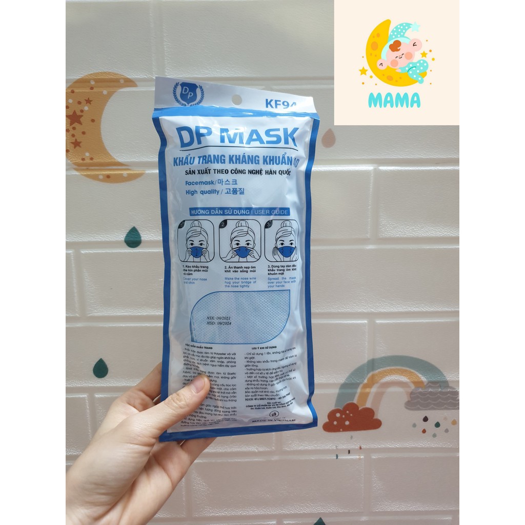 Khẩu Trang KF94 Đại Phát Set 10 Cái Kháng Khuẩn 4D Hàng Công Ty | BigBuy360 - bigbuy360.vn