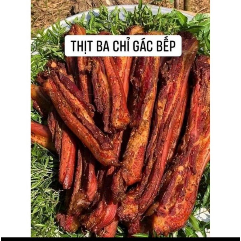 Thịt ba chỉ _thịt lợn gác bếp tây bắc 500g