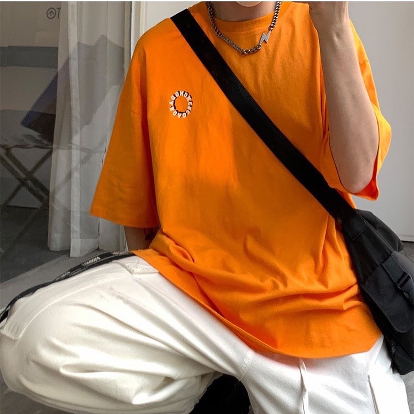 Áo thun cổ tròn tay lỡ unisex HOMIES in hình DARO