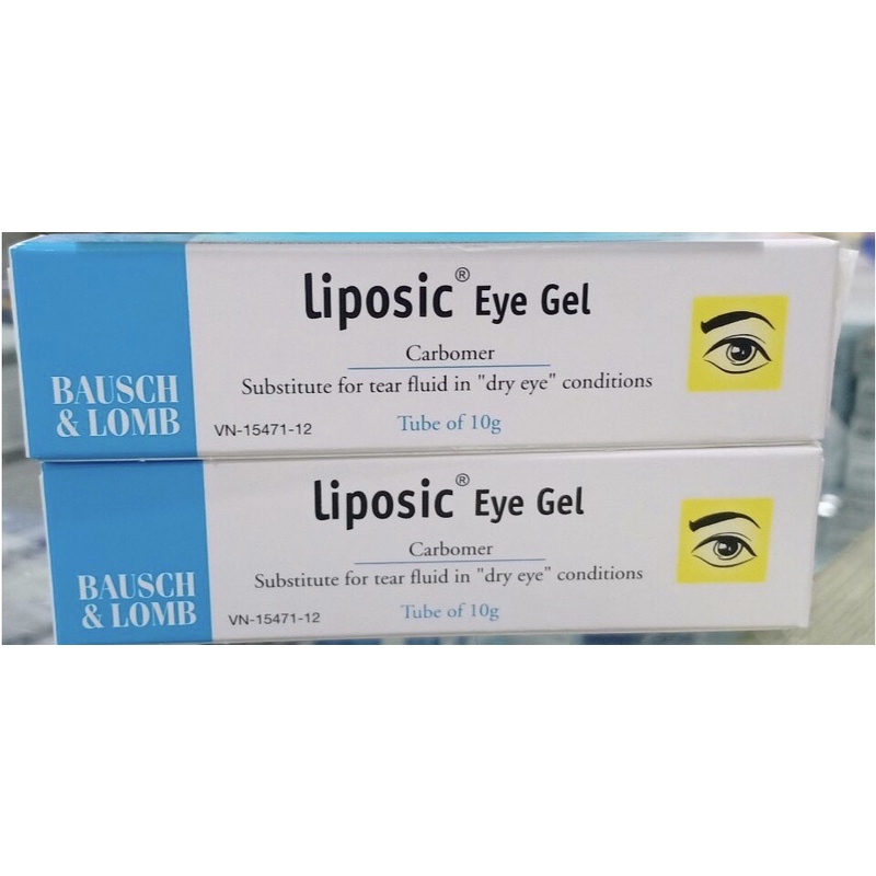 Gel tra mắt Liposic