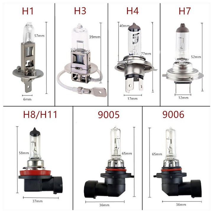 Bộ 2 Bóng Đèn Chiếu Sáng BOSCH Halogen 9006 12V 55W HB4 - 9005 12V 100W HB3 - 9005 12V 65W HB3 HIBUAUTO