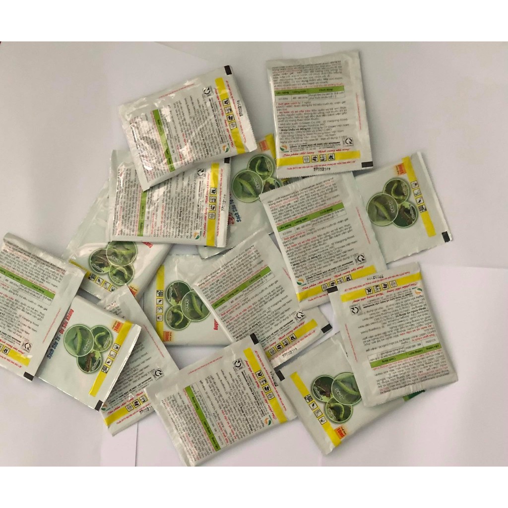 Chế phẩm giúp chăm sóc cây trồng giúp tiêu diệt các loại côn trùng miệng nhai ăn lá hại cây trồng
