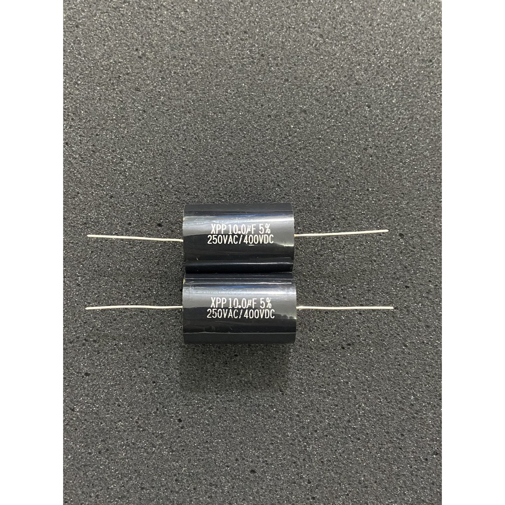 Tụ lọc phân tần cản loa treble 10uf 400v hàng cao cấp
