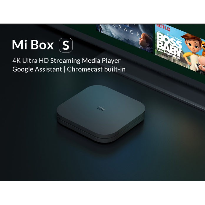 Android Tivi Box Xiaomi Mibox S 4K Global Quốc Tế (Android 8.1)