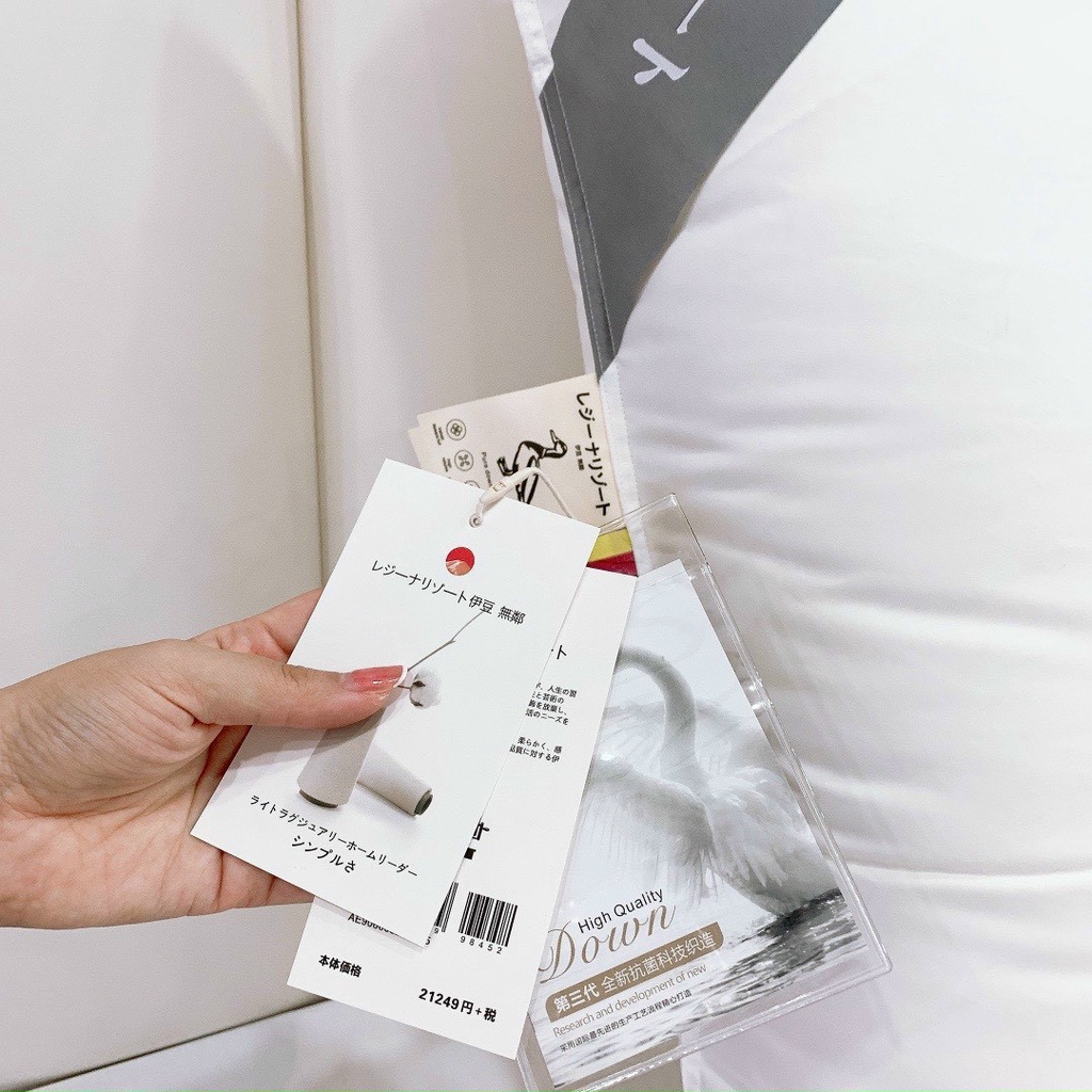 [RẺ VÔ ĐỊCH] Ruột gối đầu lông vũ hàng nhập khẩu - CHÍNH HÃNG