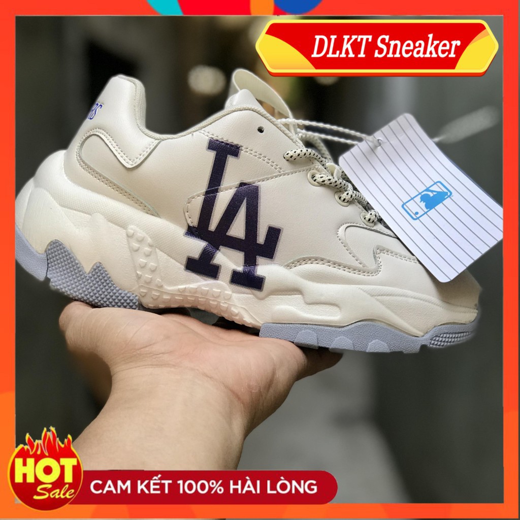 {🆂🅰🅻🅴 🅻Ớ🅽} Giày MLBNY cao cấp full box bill  Freeship  Giày Tăng Chiều Cao Sneaker MLBLA dành cho nam nữ