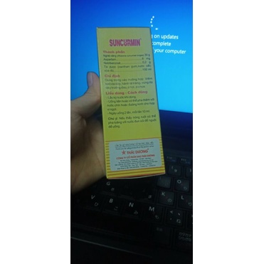 SUNCUMIN SIRO Viêm Lóet Dạ Dày,Tá Tràng,Vùng Dạ Dày Trướng Đau,Ợ Hơi,Ợ Chua,HP,Trào Ngược Dạ Dày SAO THÁI D