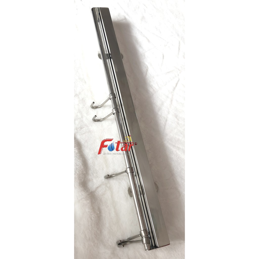 [ĐẢM BẢO 100% INOX 304] Kệ Máng Thanh Cài dao kéo treo thớt treo xoong gắn tường INOX 304 HÀNG ĐẶT XƯỞNG