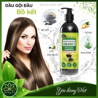 DẦU GỘI BỒ KẾT OMANIC 1 - Liệu pháp cho mái tóc chắc khỏe toàn diện