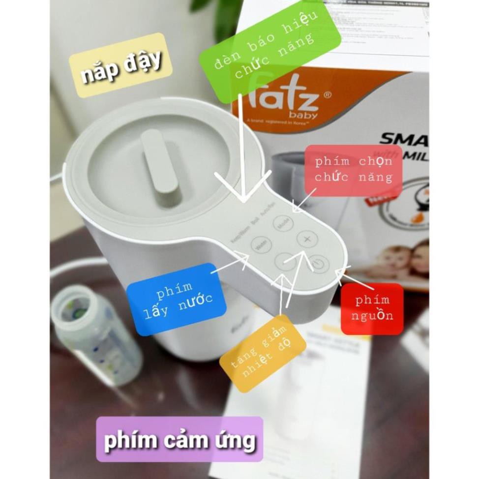 Máy đun và hâm nước pha sữa Fatz baby Smart 1 FB3801MX