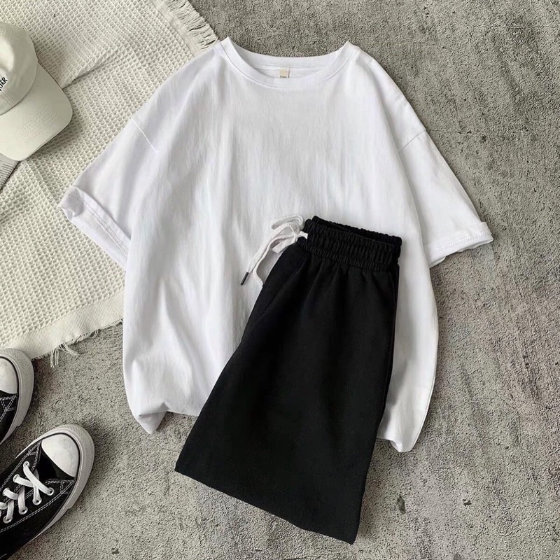 Set bộ short trơn Unisex (hàng cao cấp)