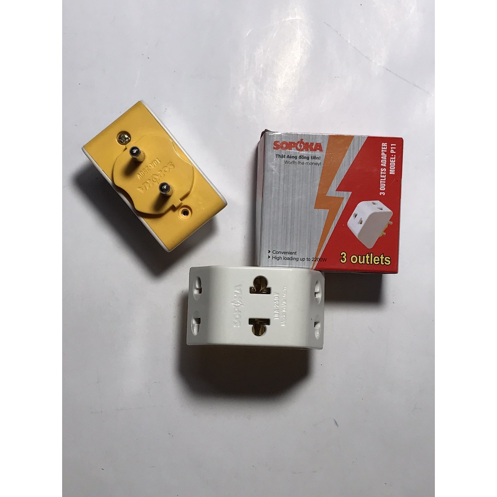 Phích âm - dương, đui , chuyển 3>2 , công tắc nhót Sopoka