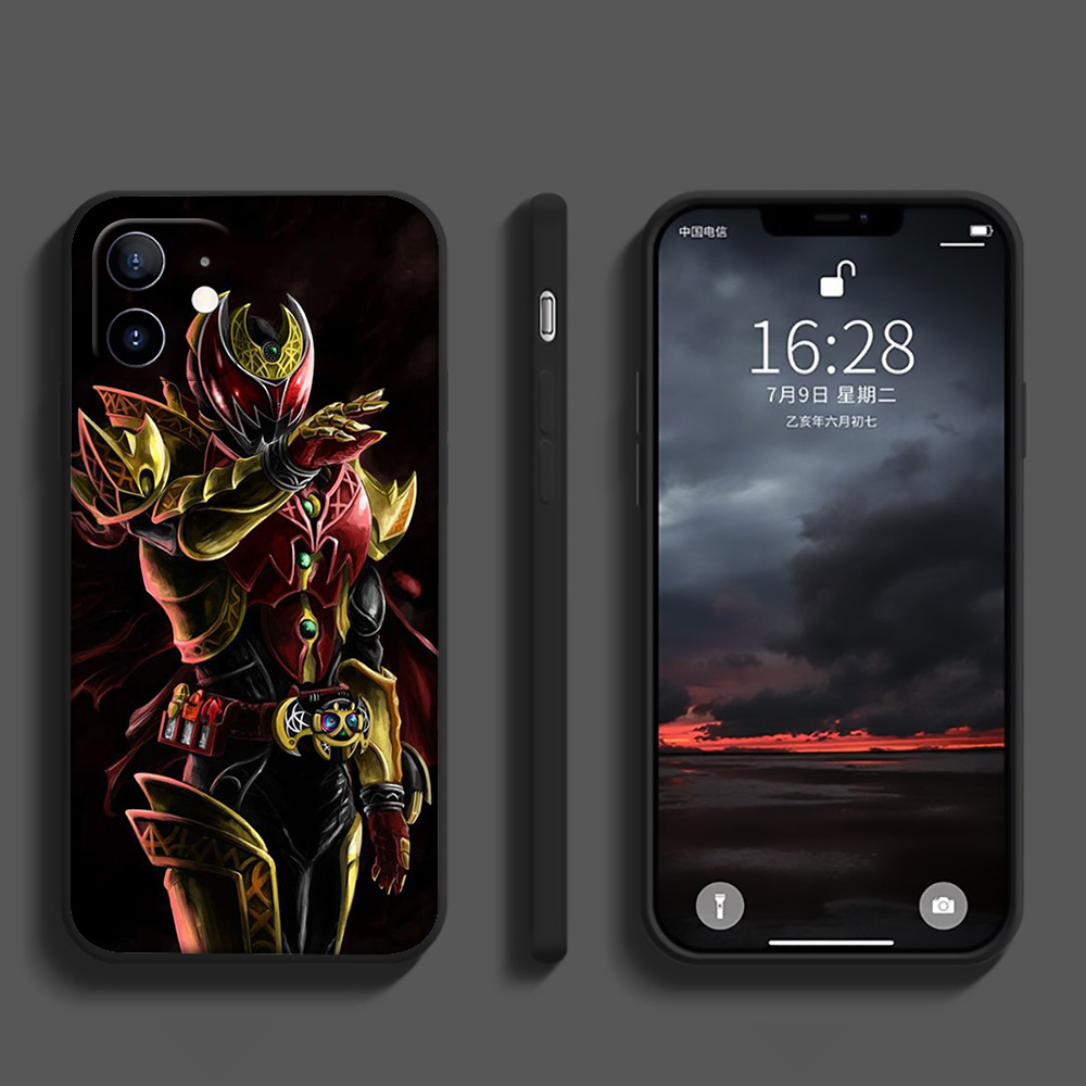 Ốp Điện Thoại Silicon TPU Mềm Hình Kamen Rider Saber ZT91 Cho Apple iPhone 8 7 6 6s 5s 5 Se Plus 2020