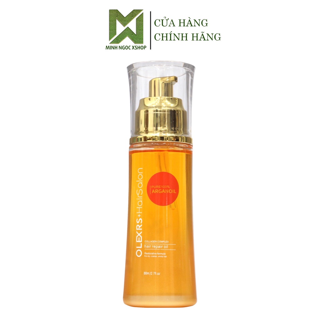 Tinh dầu dưỡng tóc phục hồi ngừa trẻ ngọn Olexrs Hair Salon 80ml