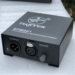 Nguồn phantom 48v cho micro phòng thu livestream chính hiệu TIANYUN.