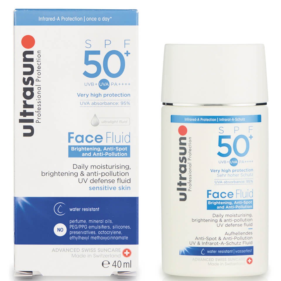 Kem Chống Nắng Da Nhạy Cảm Ultrasun Face Fluid SPF50