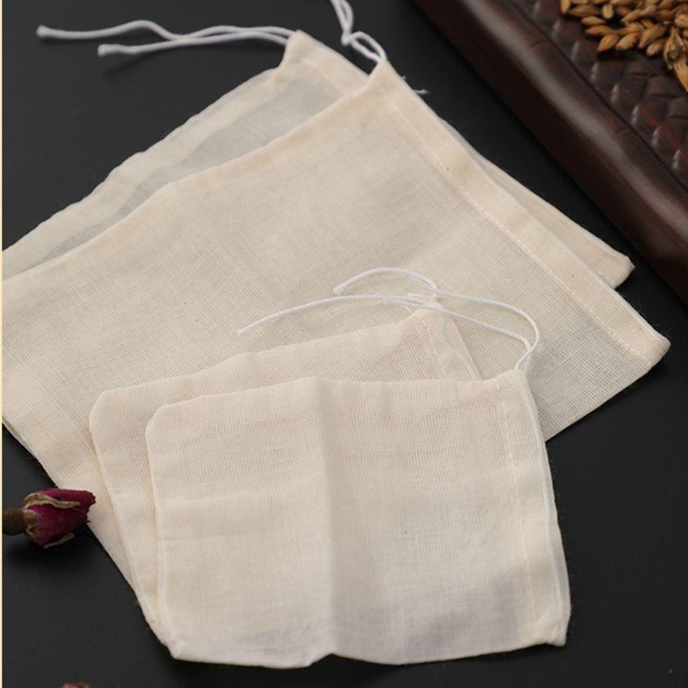 Túi Lọc Trà Vải Cotton Tái Sử Dụng Tiện Lợi
